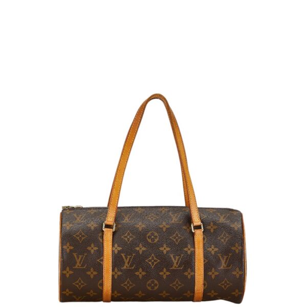 234 66655 1 Louis Vuitton Monogram Papillon 30 Shoulder Bag Brown