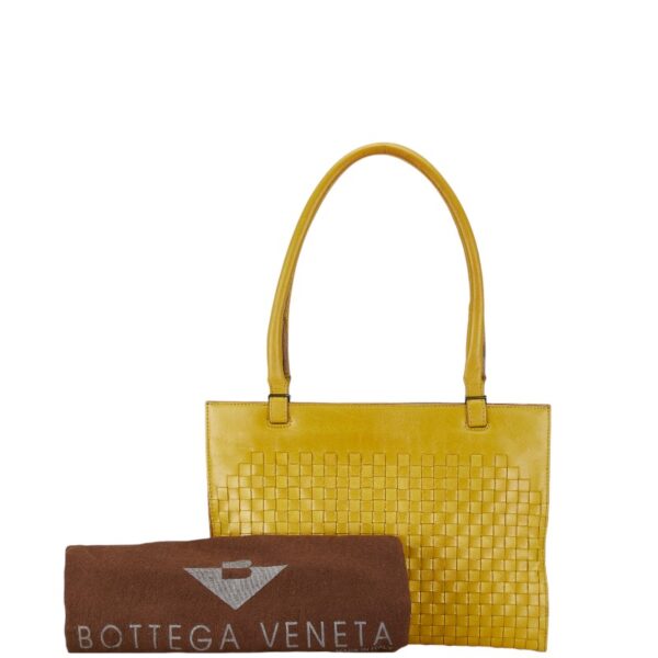 234 66663 10 Bottega Veneta Intrecciato Handbag Yellow