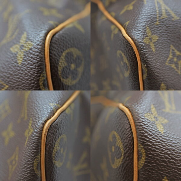 2365 13 Louis Vuitton Keepall 45 Monogram Canvas Bag Brown