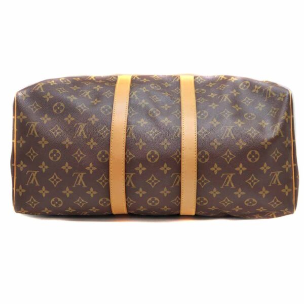 2365 5 Louis Vuitton Keepall 45 Monogram Canvas Bag Brown