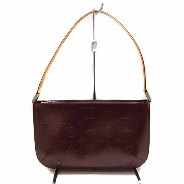 2372 1 Louis Vuitton Fowler Shoulder Bag Monogram Matte Purple