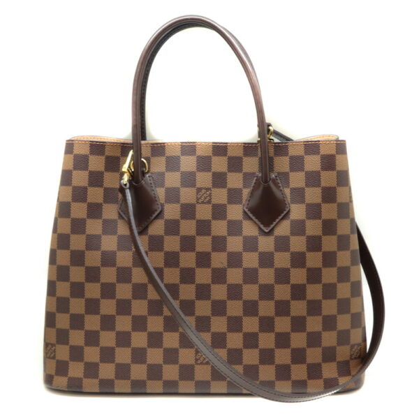 2375 2 Louis Vuitton Kensington 2WAY Bag Damier Canvas