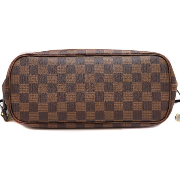 2378 5 Louis Vuitton Neverfull PM Tote Bag Damier Canvas Ebene Brown