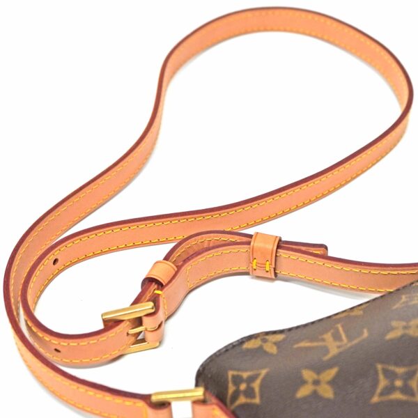 24 1113 7 Louis Vuitton Trotter Shoulder Bag Crossbody Monogram Brown