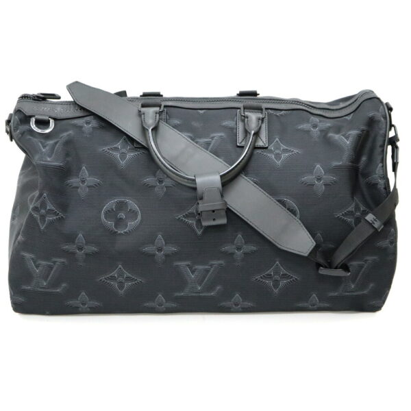 24 1282 1 Louis Vuitton Keepall Bandouliere Reversible 50 Nylon Bag