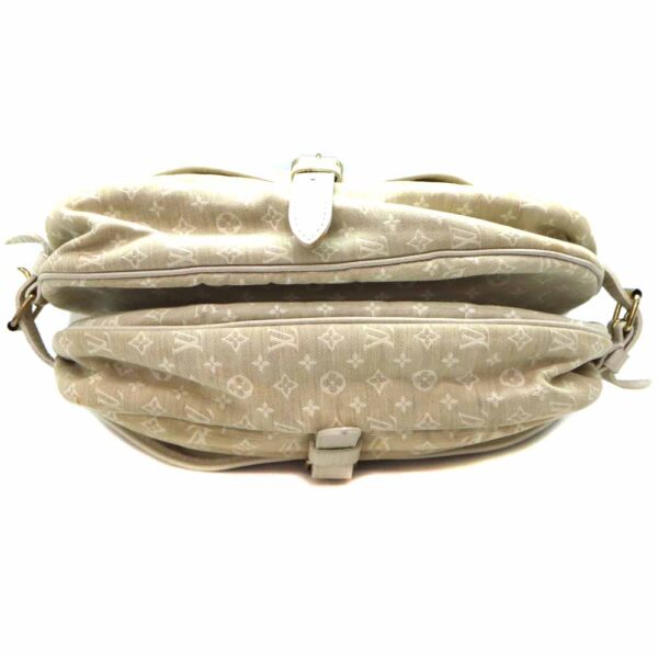 24 1372 5 Louis Vuitton Saumur 30 Monogram Mini Run Shoulder Bag Beige