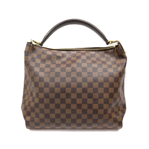 24 1829 1 Louis Vuitton Portobello PM Damier Handbag