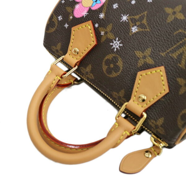 24 1866 11 Louis Vuitton Vivienne Nano Speedy 2way Bag Monogram