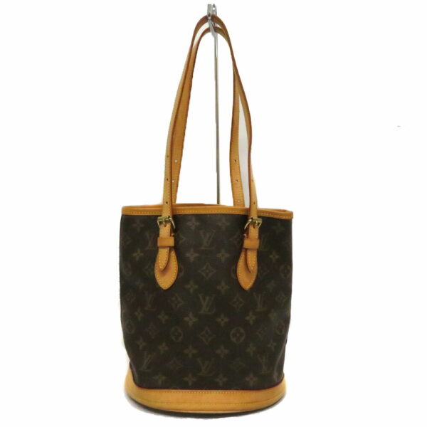 24 197701 Louis Vuitton Bucket PM Shoulder Bag Monogram