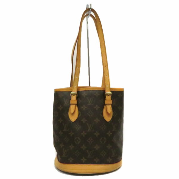 24 197702 Louis Vuitton Bucket PM Shoulder Bag Monogram