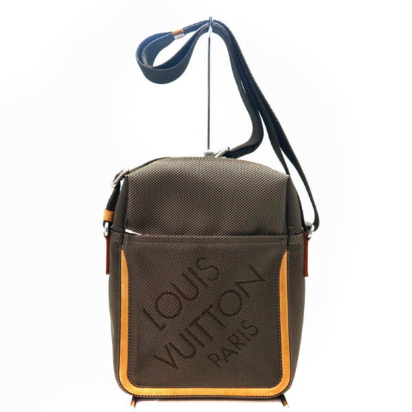 24 251 1 Louis Vuitton Citadan Shoulder Bag Damier Jean