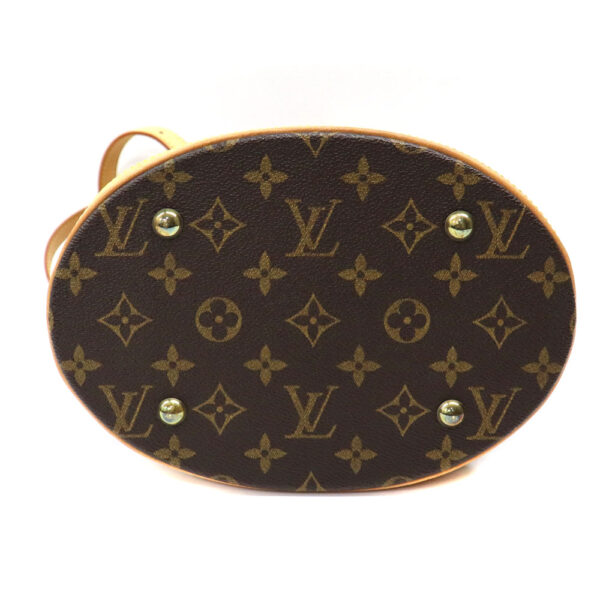 24 2550 3 Louis Vuitton Bucket PM Monogram Canvas Tote Bag