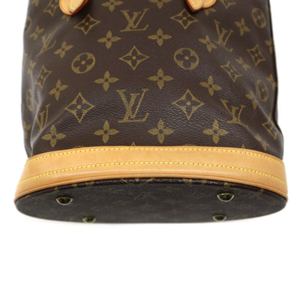 24 2550 9 Louis Vuitton Bucket PM Monogram Canvas Tote Bag