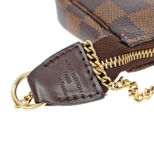 24 2671 14 Louis Vuitton Mini Pochette Accessory Damier Pouch