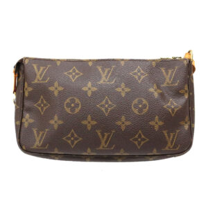 24 3724 1 Louis Vuitton Monceau 28 Monogram Canvas Shoulder Bag Brown