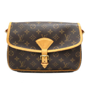 24 3806 1 Louis Vuitton Looping MM Shoulder Bag Monogram Brown