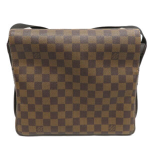 24 389701 Louis Vuitton Neverfull Mm Ebene Handbag Brown