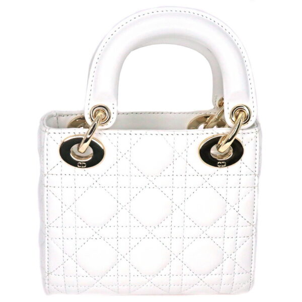 24 482 2 Dior Lady Dior Mini Bag Leather