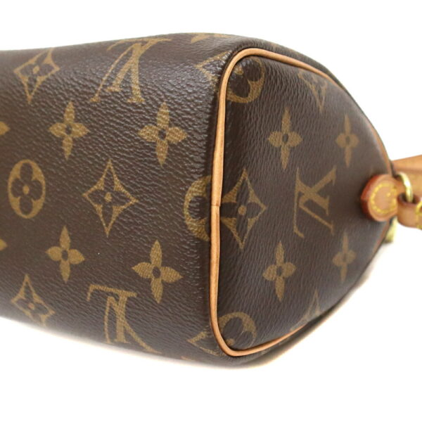 24 5069 4 Louis Vuitton Nano Speedy Handbag Brown