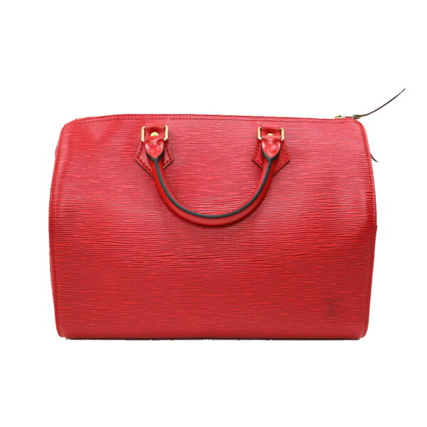 24 5081 1 Louis Vuitton Speedy 30 Bag Epi Red