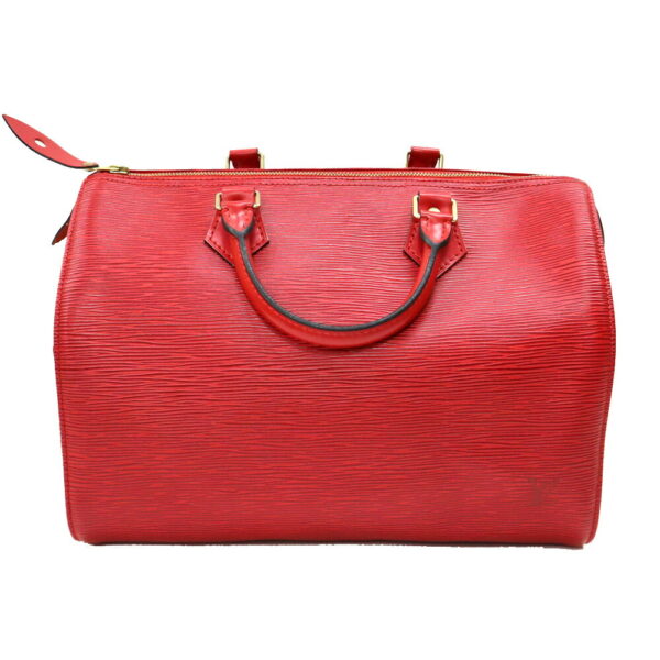 24 5081 2 Louis Vuitton Speedy 30 Bag Epi Red