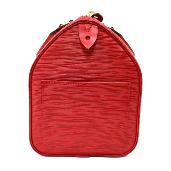 24 5081 3 Louis Vuitton Speedy 30 Bag Epi Red