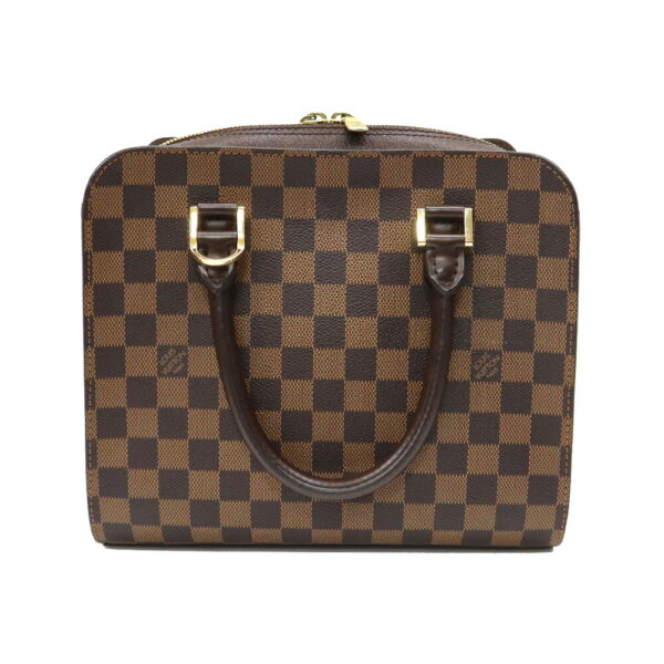 24 5663 2 Louis Vuitton Triana Handbag Damier Ebene