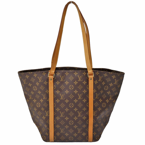 24 6154 2 Louis Vuitton Sac Shopping Tote Bag Monogram Canvas Brown