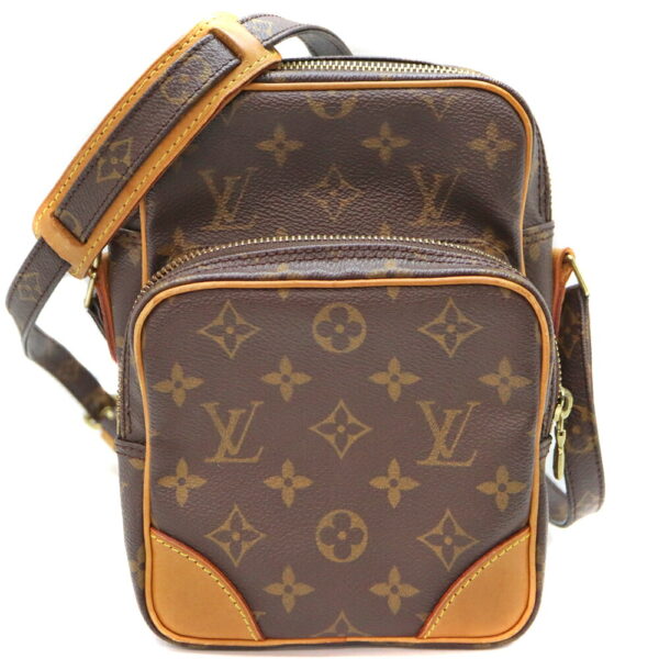 24 6479 1 Louis Vuitton Amazon Shoulder Bag Monogram Canvas Brown