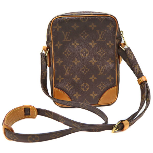 24 6479 2 Louis Vuitton Amazon Shoulder Bag Monogram Canvas Brown