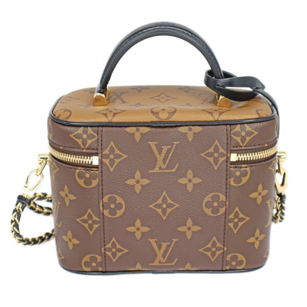 24 957 02 Louis Vuitton Vanity PM 2WAY Bag Monogram Reverse