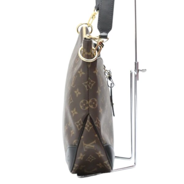 2401140003011 3 Louis Vuitton Odeon NM MM Shoulder Bag Monogram Canvas Brown