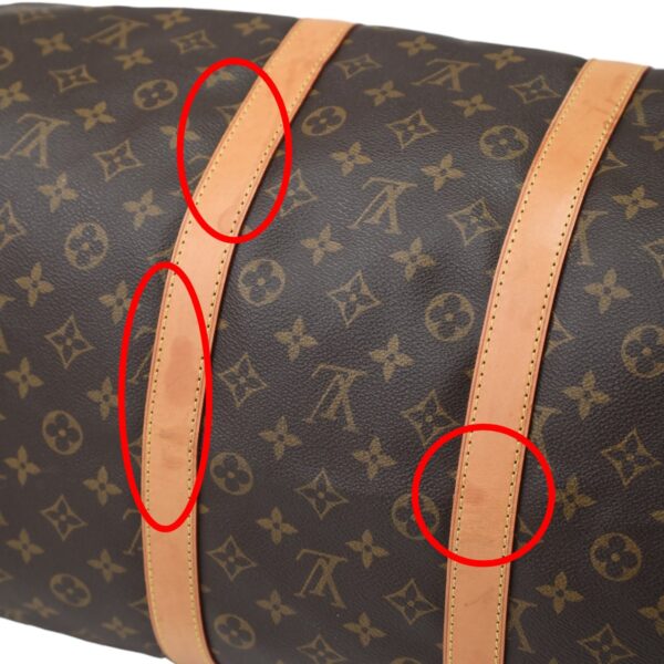 2401270002006 0 6 Louis Vuitton Keepall 55 Bag Monogram Canvas Brown