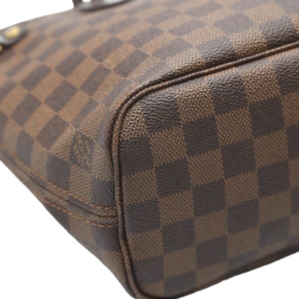 2401270002011 6 Louis Vuitton Neverfull PM Handbag Damier Canvas Brown