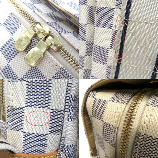 240151817 Louis Vuitton Naviglio Damier Azur Shoulder Bag