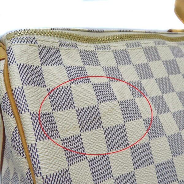 240235820 Louis Vuitton Keepall Bandouliere Bag Damier Azur