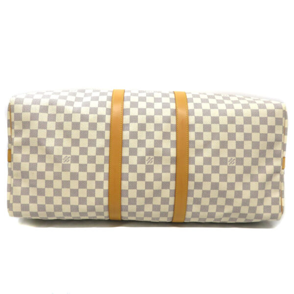 24023584 Louis Vuitton Keepall Bandouliere Bag Damier Azur