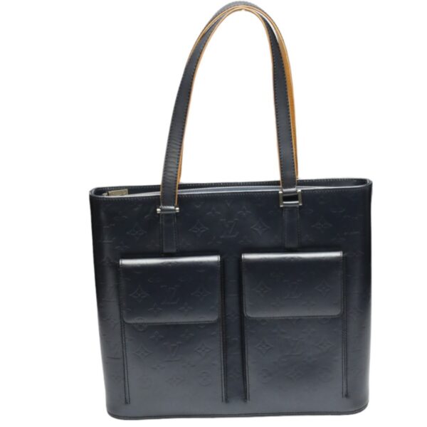 2403160002034 0 1 Louis Vuitton Wilwood Tote Bag Monogram Matte Blue