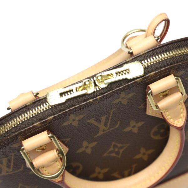 2403160002040 0 14 Louis Vuitton Alma BB 2WAY Handbag Monogram Canvas Brown