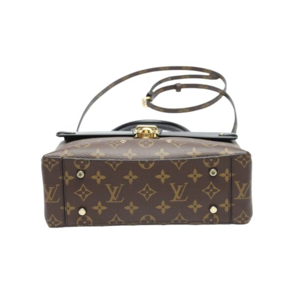 2403160002044 0 5 Louis Vuitton Monogram Flap Bag 2WAY Monogram Canvas Brown