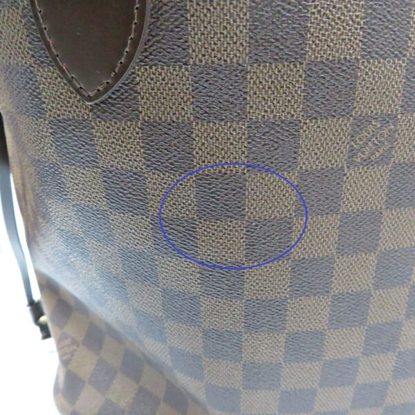 240381610 Louis Vuitton Neverfull MM Bag Damier Ebene