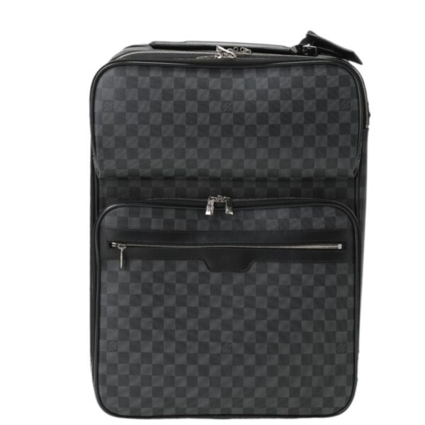 2404170040026 0 1 Louis Vuitton Pegasus 55 Travel Bag Damier Graphite Gray