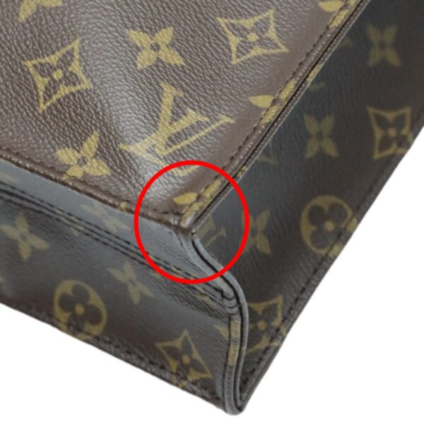 2404200002010 0 11 Louis Vuitton Sac Plat Tote Bag Monogram Canvas Brown