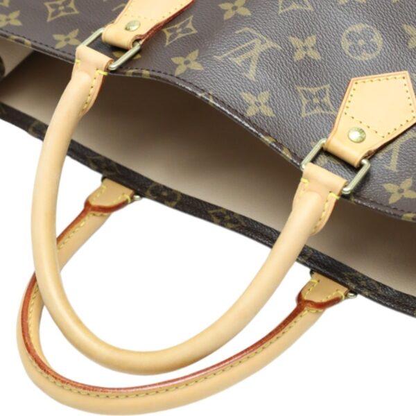 2404200002010 0 6 Louis Vuitton Sac Plat Tote Bag Monogram Canvas Brown