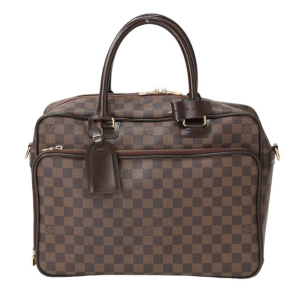 2404200002014 0 1 Louis Vuitton Icard Handbag Damier Canvas Brown