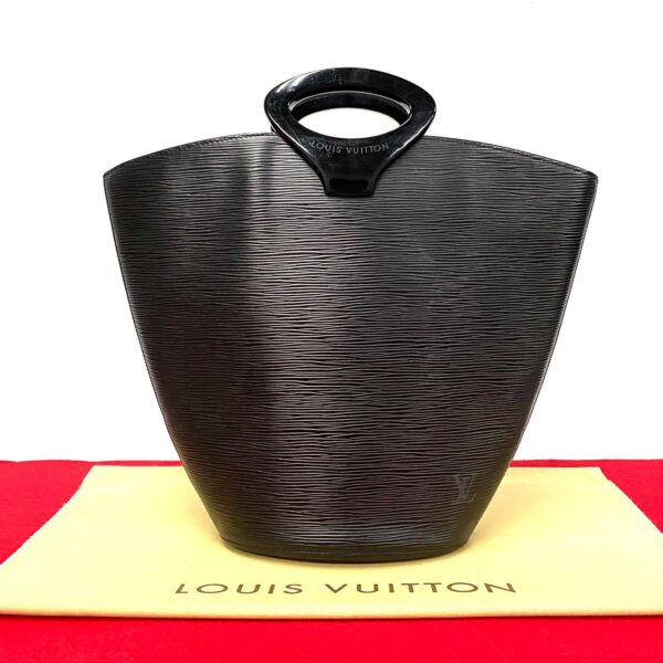 240426kmk313 2 1 Louis Vuitton Noctumble Mini Tote Bag Epi Leather Noir Black