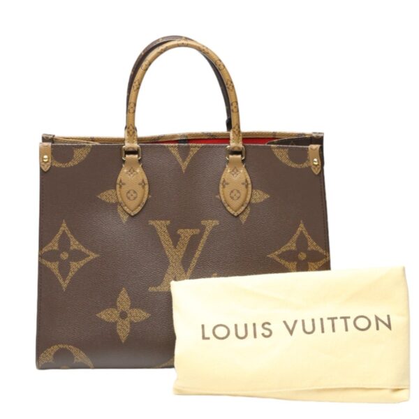 2406170040012 0 1 Louis Vuitton On The Go MM Tote Bag Monogram Canvas Brown