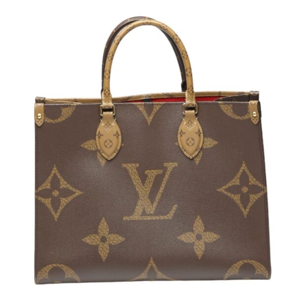 2406170040012 0 2 Louis Vuitton On The Go MM Tote Bag Monogram Canvas Brown