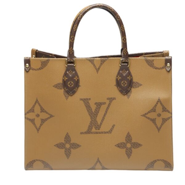 2406170040012 0 3 Louis Vuitton On The Go MM Tote Bag Monogram Canvas Brown