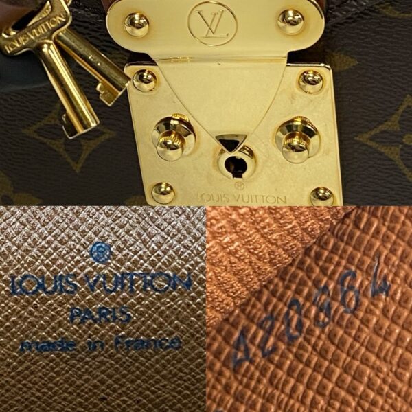 240625mna413 9 4 Louis Vuitton Concorde Mini Tote Bag Monogram Leather Brown Tea